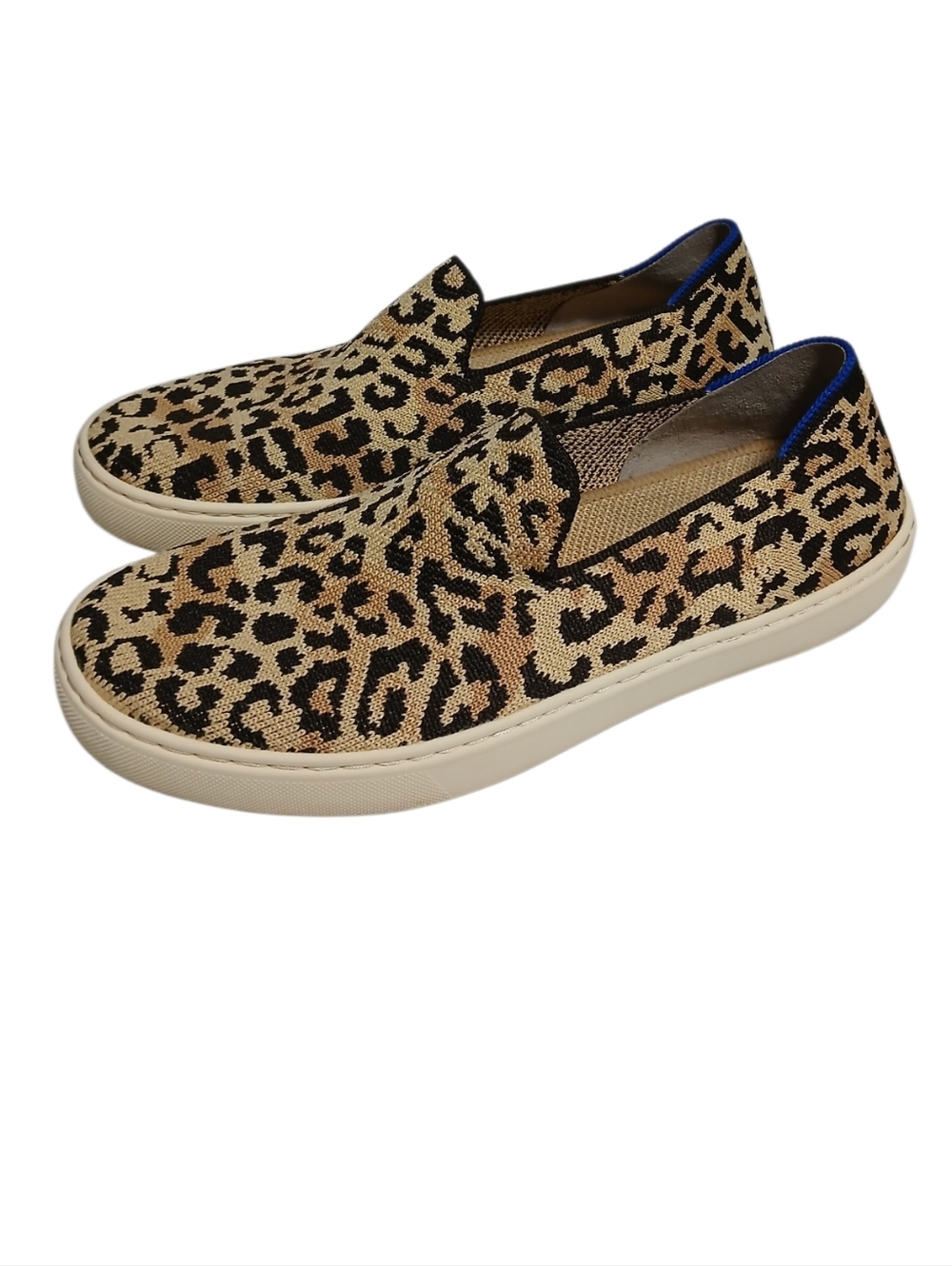 Rothy's Women's Desert Camo Cat Print Slip-On Sneakers- Size 7